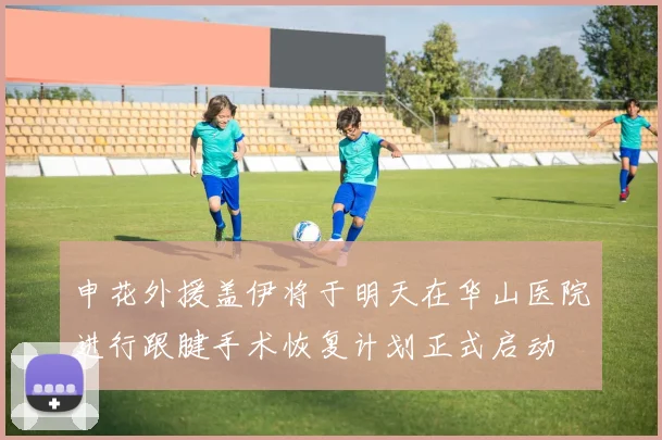申花外援盖伊将于明天在华山医院进行跟腱手术恢复计划正式启动